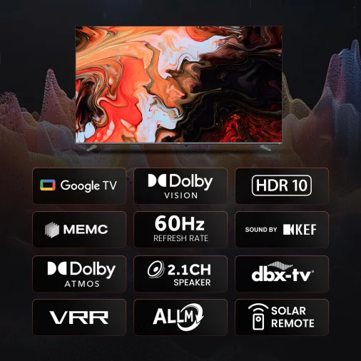 Haier H75M80FUX 75-inch 4K Mini LED TV