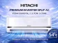Hitachi a/c ras.v518pcdist 1.5ton 5*inv