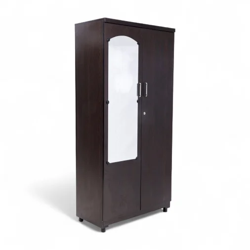 GJC 6X3 BERO MIRROP Wardrobes - Engineered Wood, Brown