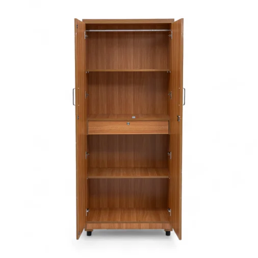 GJC MTG 6X2 1 2 BERO (W) GLASS Wardrobes - Engineered Wood, Brown