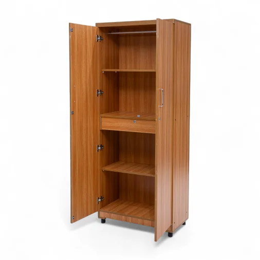 GJC MTG 6X2 1 2 BERO (W) GLASS Wardrobes - Engineered Wood, Brown