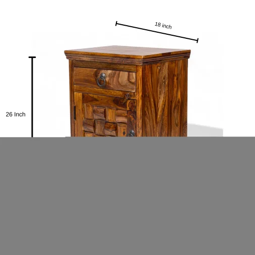 Kw bed side 2 draw