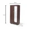 6X3 CUPPOARD Wardrobes - Engineered Wood, Wengy
