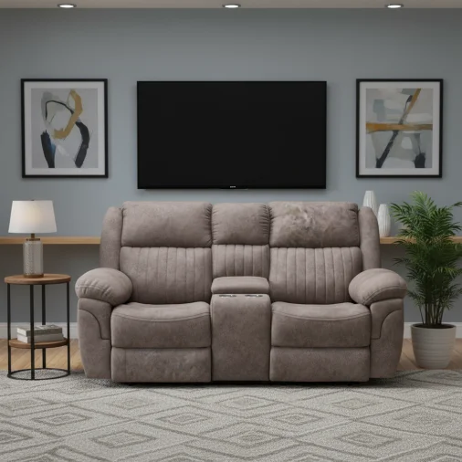 American recliner 2 seat (w) cons 2r