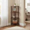 MONO 4 STEP Corner Stand - Mahogany, Triangle