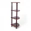 MONO 4 STEP Corner Stand - Mahogany, Triangle