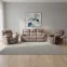 American Recliner (M) 1-Seater Rectangular Sofa - Upholester Pine Wood, Grey