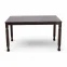 P.P 28102 Dining Table Rectangular Dining Table Set - Rubberwood, Wenge Colour