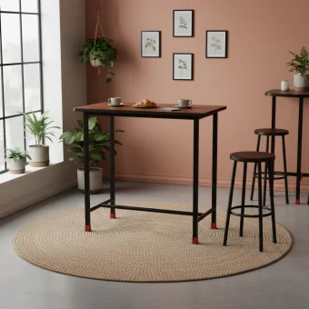 ARDF SINGLE STEP Corner Stand - MS Pipe, Matte