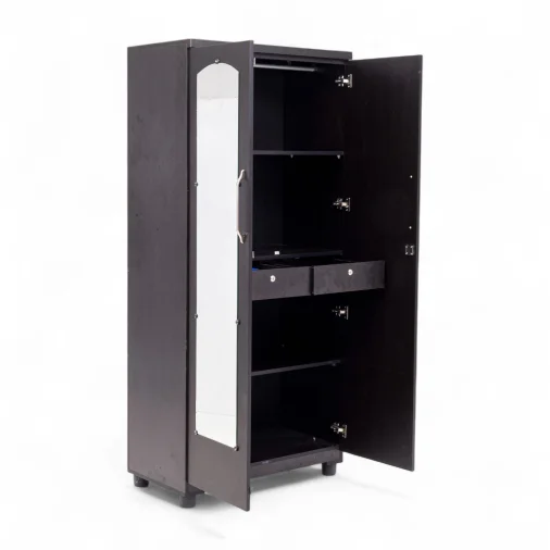 F WOODEN BERO 6.5X3X18" Wardrobes - Engineered Wood, Suede Matt