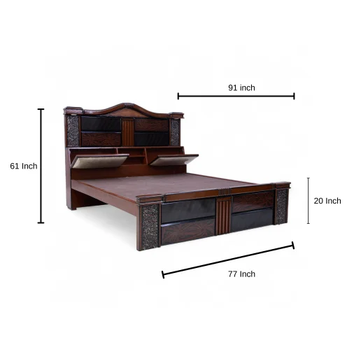 Astra led head box cot 78x72